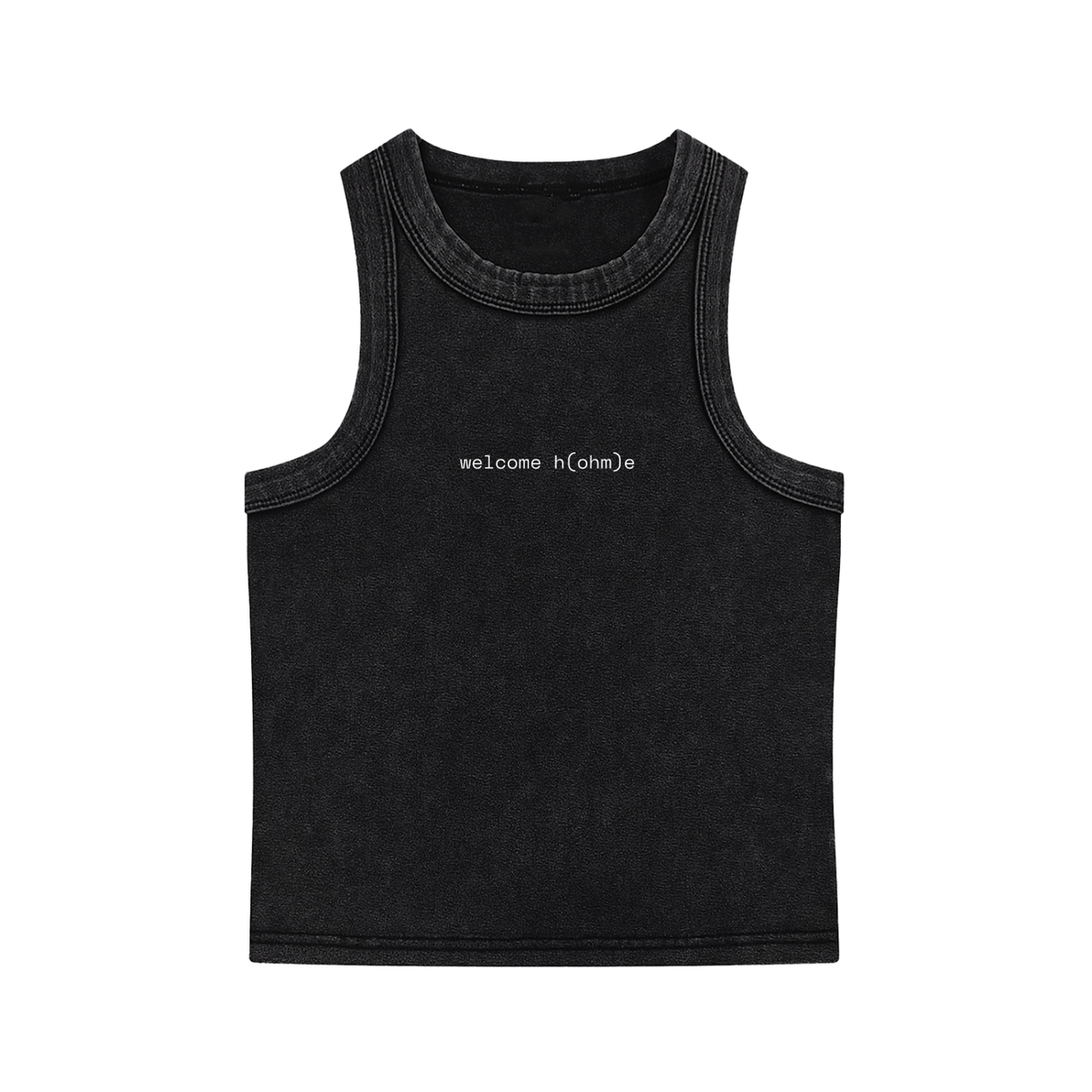 Black Welcome Tank
